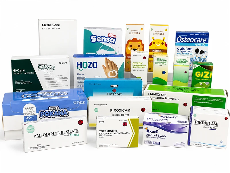 packaging - packaging untuk produk health care atau obat - obatan